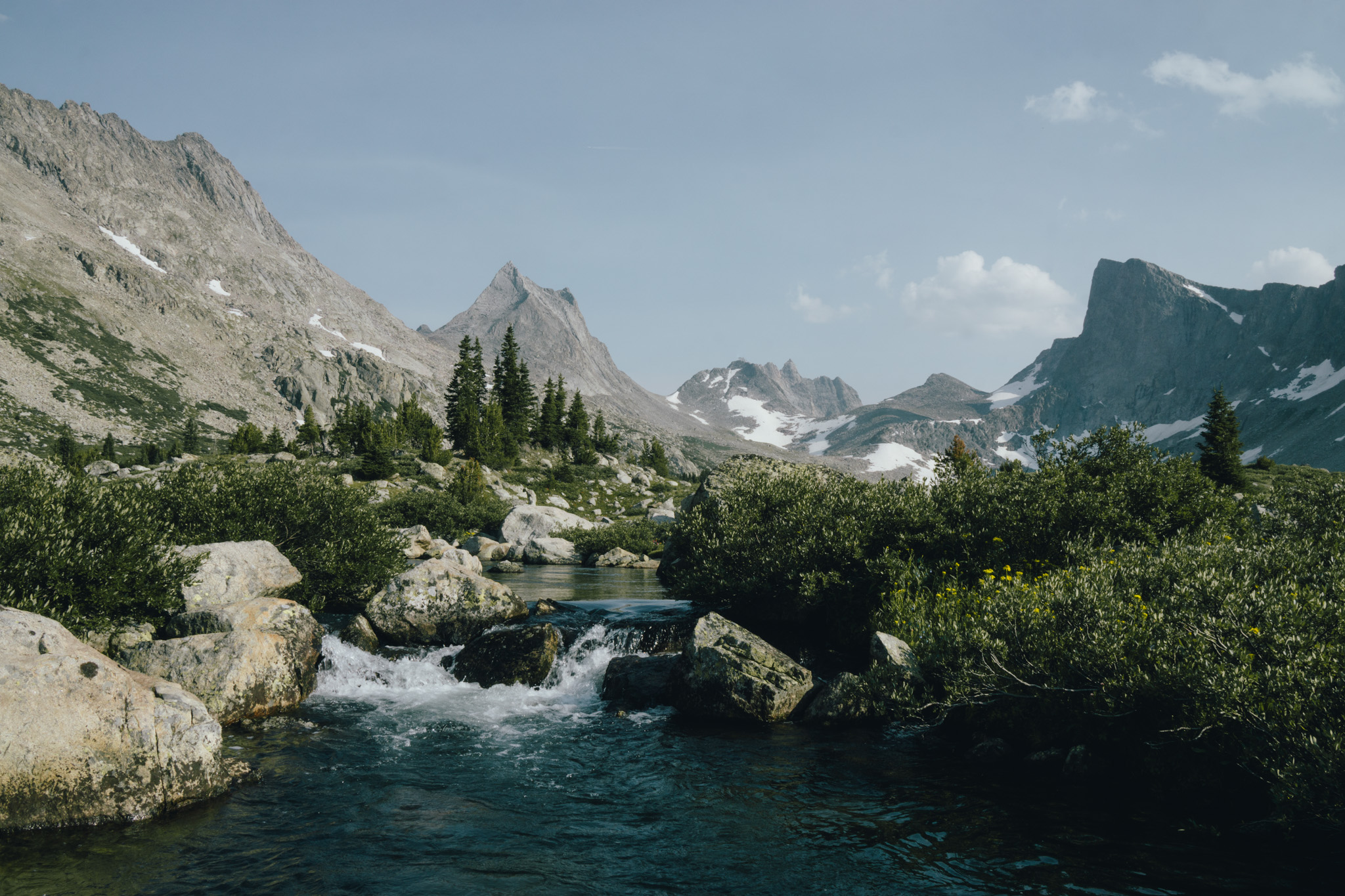 thru hiking the wind river high route on the continental divide trail